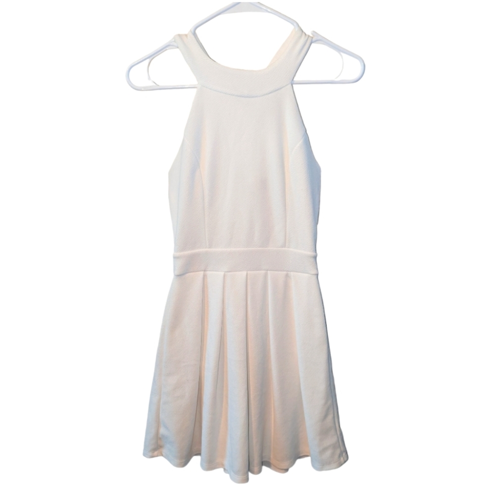 Francesca's Bow Back Fit & Flare Dress Medium